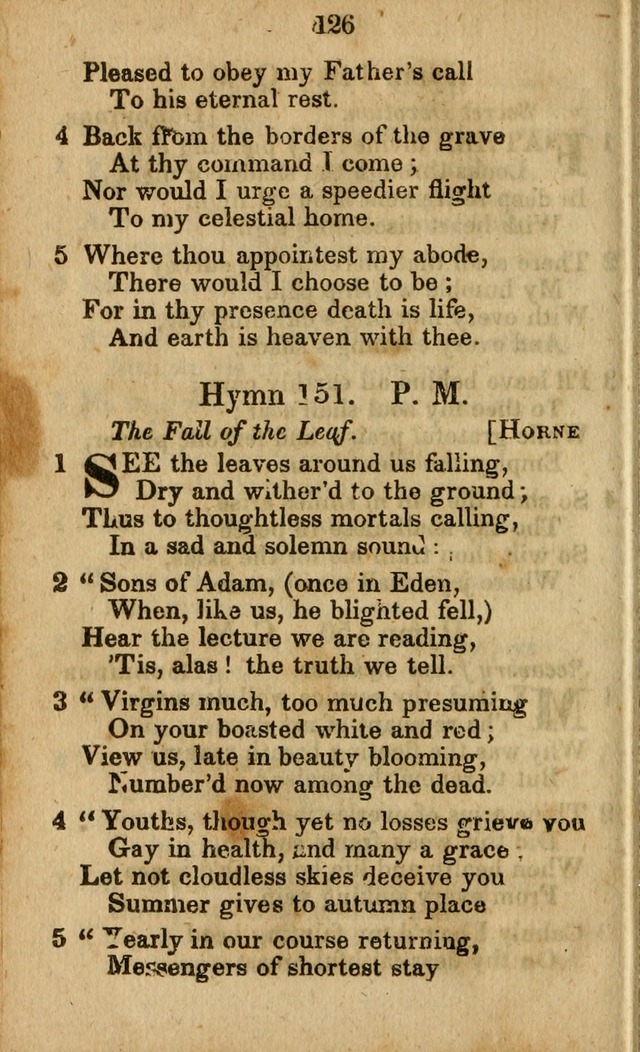 Selection of Hymns for the Sunday School Union of the Methodist Episcopal Church page 126