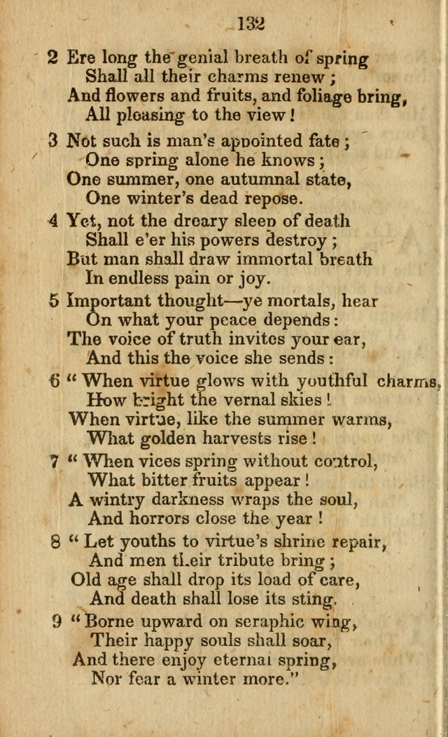 Selection of Hymns for the Sunday School Union of the Methodist Episcopal Church page 132