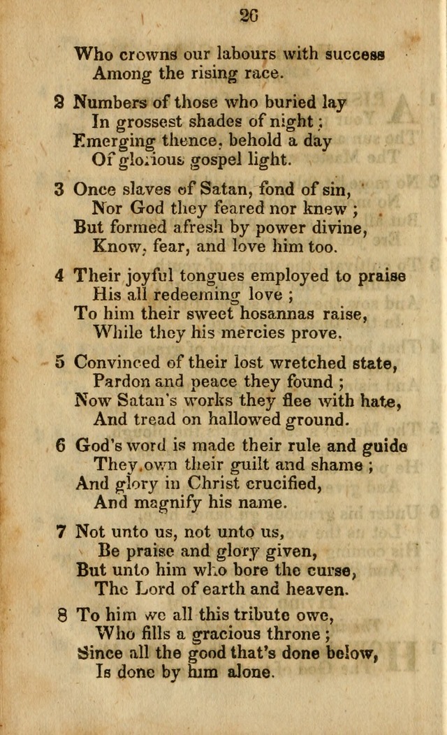 Selection of Hymns for the Sunday School Union of the Methodist Episcopal Church page 26