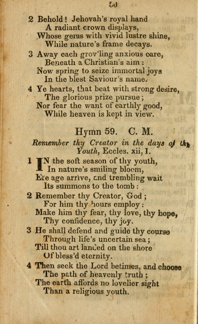 Selection of Hymns for the Sunday School Union of the Methodist Episcopal Church page 50