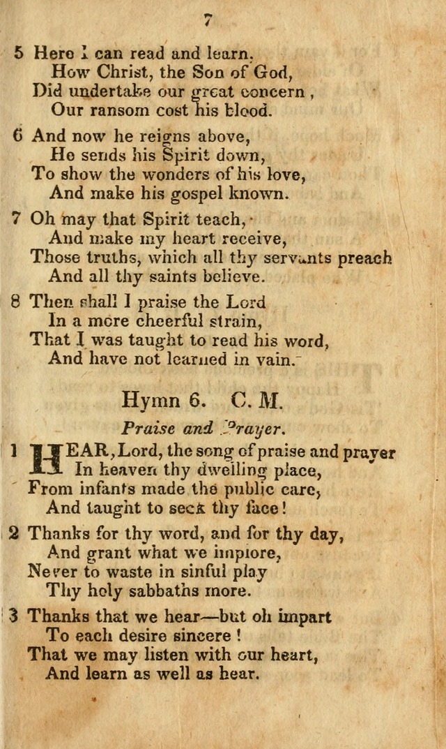 Selection of Hymns for the Sunday School Union of the Methodist Episcopal Church page 7