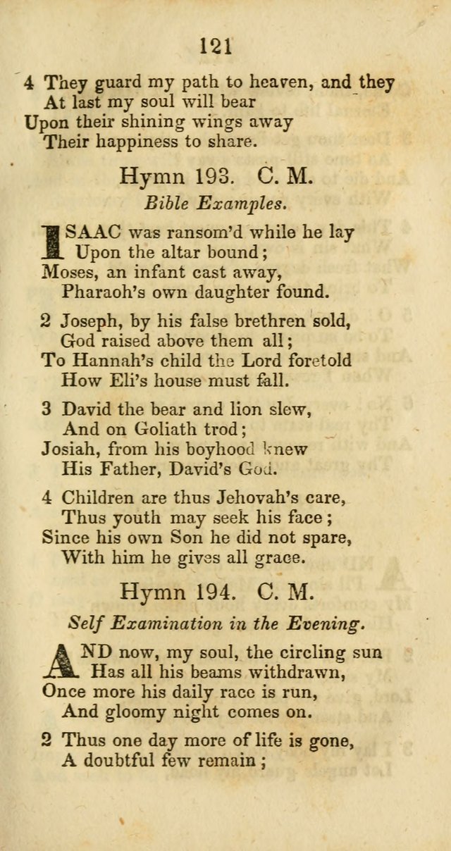 Selection of Hymns for the Sunday School Union of the Methodist Episcopal Church page 121