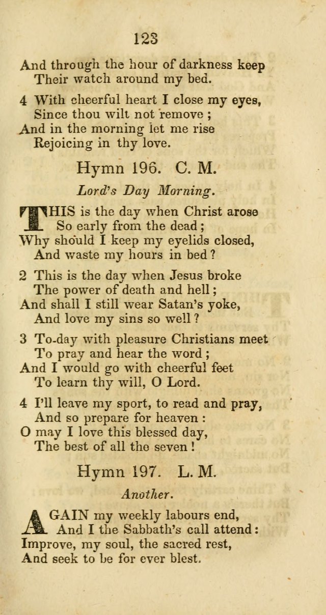 Selection of Hymns for the Sunday School Union of the Methodist Episcopal Church page 123