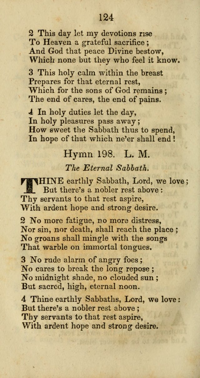 Selection of Hymns for the Sunday School Union of the Methodist Episcopal Church page 124