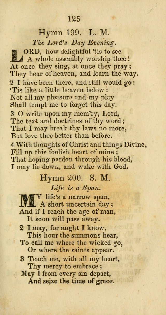 Selection of Hymns for the Sunday School Union of the Methodist Episcopal Church page 125