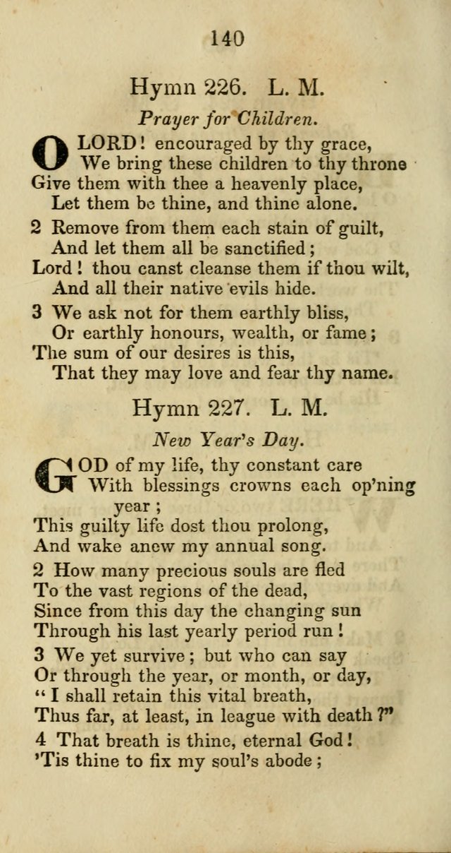 Selection of Hymns for the Sunday School Union of the Methodist Episcopal Church page 140