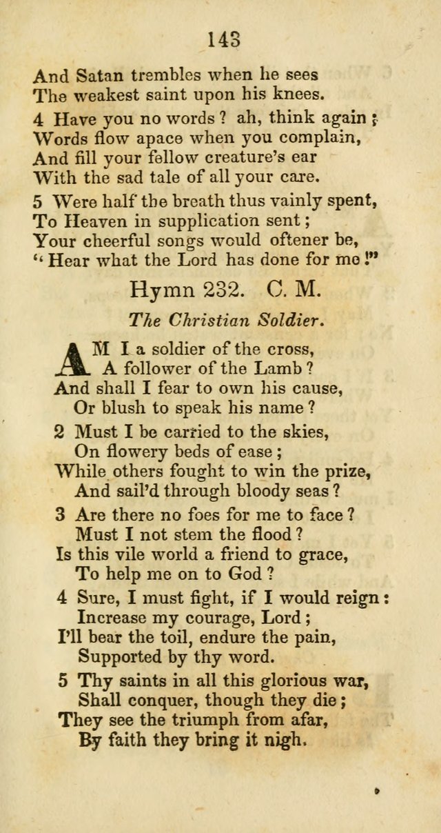 Selection of Hymns for the Sunday School Union of the Methodist Episcopal Church page 143