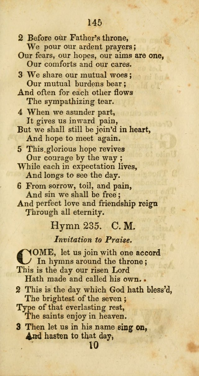 Selection of Hymns for the Sunday School Union of the Methodist Episcopal Church page 145