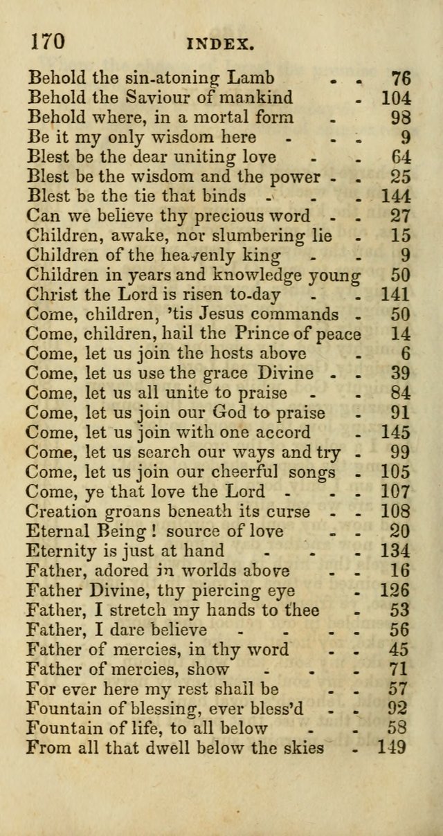 Selection of Hymns for the Sunday School Union of the Methodist Episcopal Church page 170