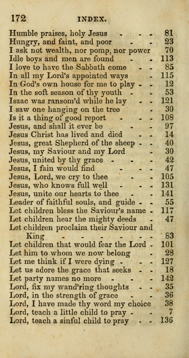 Selection of Hymns for the Sunday School Union of the Methodist Episcopal Church page 172