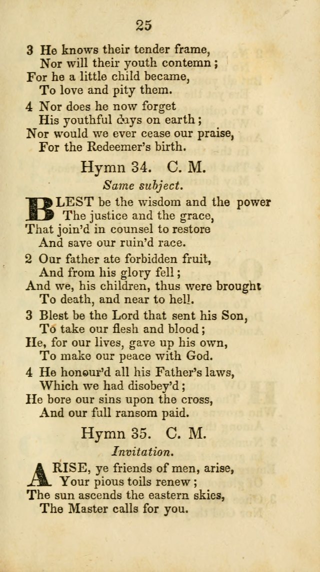 Selection of Hymns for the Sunday School Union of the Methodist Episcopal Church page 25