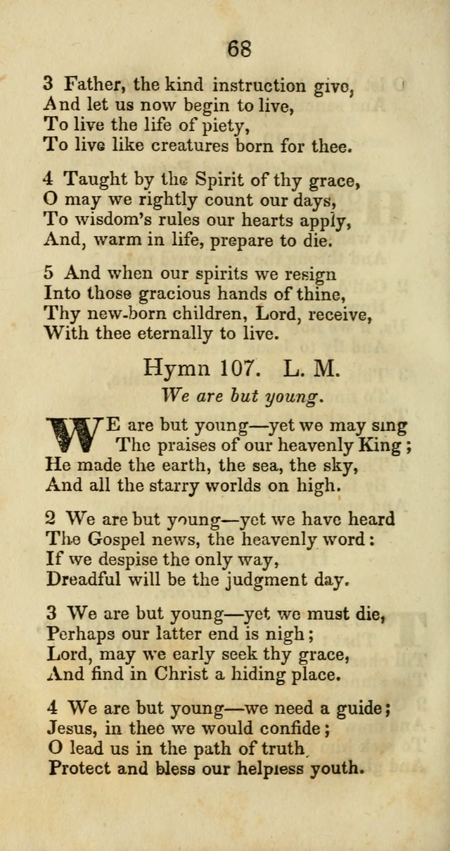 Selection of Hymns for the Sunday School Union of the Methodist Episcopal Church page 68