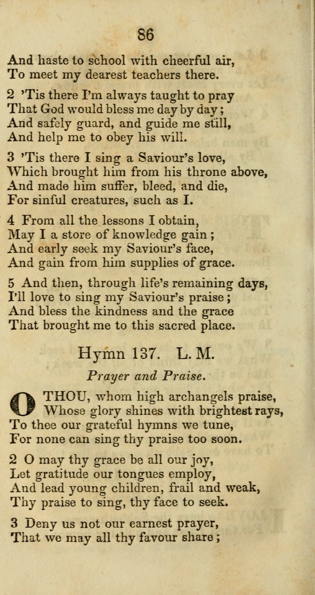 Selection of Hymns for the Sunday School Union of the Methodist Episcopal Church page 86