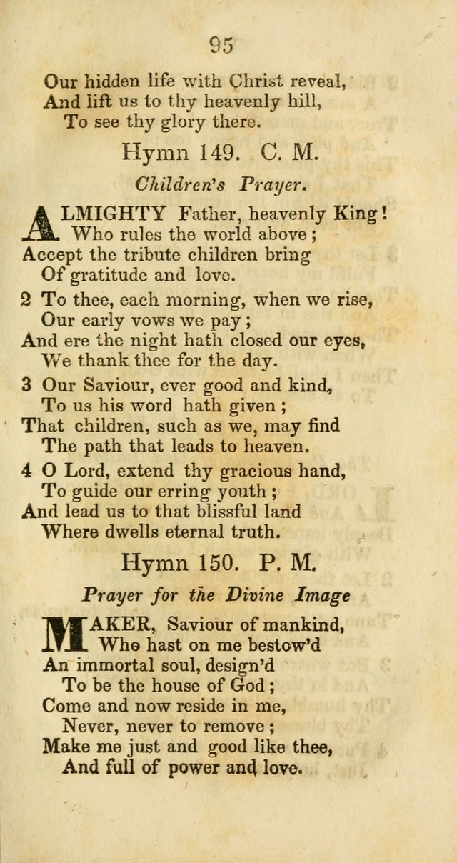 Selection of Hymns for the Sunday School Union of the Methodist Episcopal Church page 95