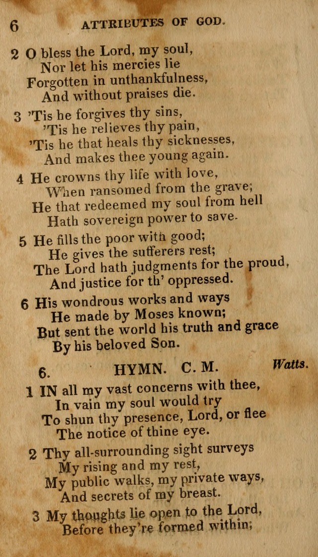 Social Hymns, and Spiritual Songs: adapted to private and public worship, selected from various authors page 10