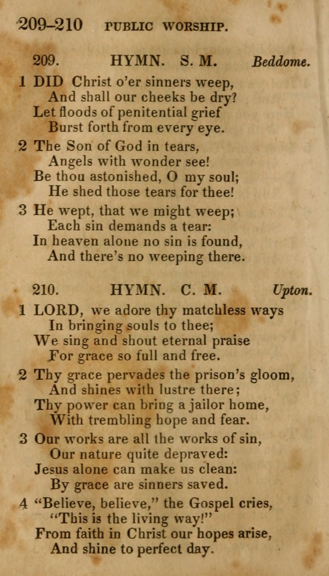 Social Hymns, and Spiritual Songs: adapted to private and public worship, selected from various authors page 146