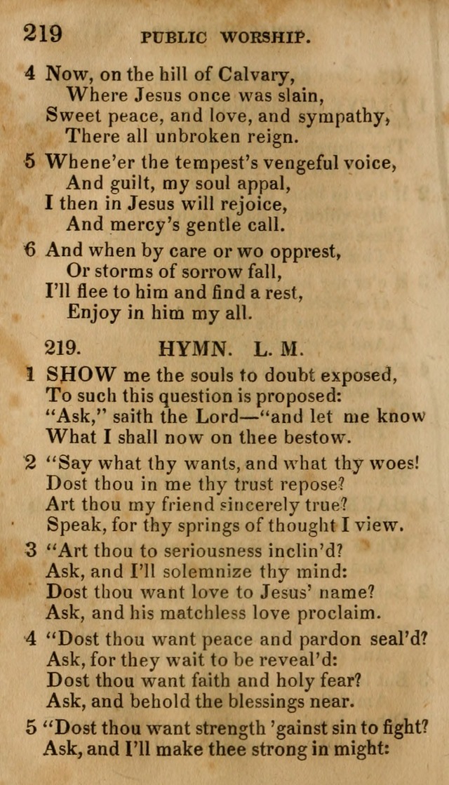 Social Hymns, and Spiritual Songs: adapted to private and public worship, selected from various authors page 152