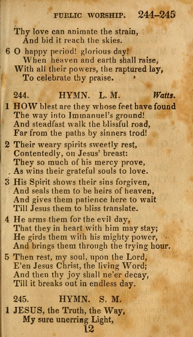 Social Hymns, and Spiritual Songs: adapted to private and public worship, selected from various authors page 167