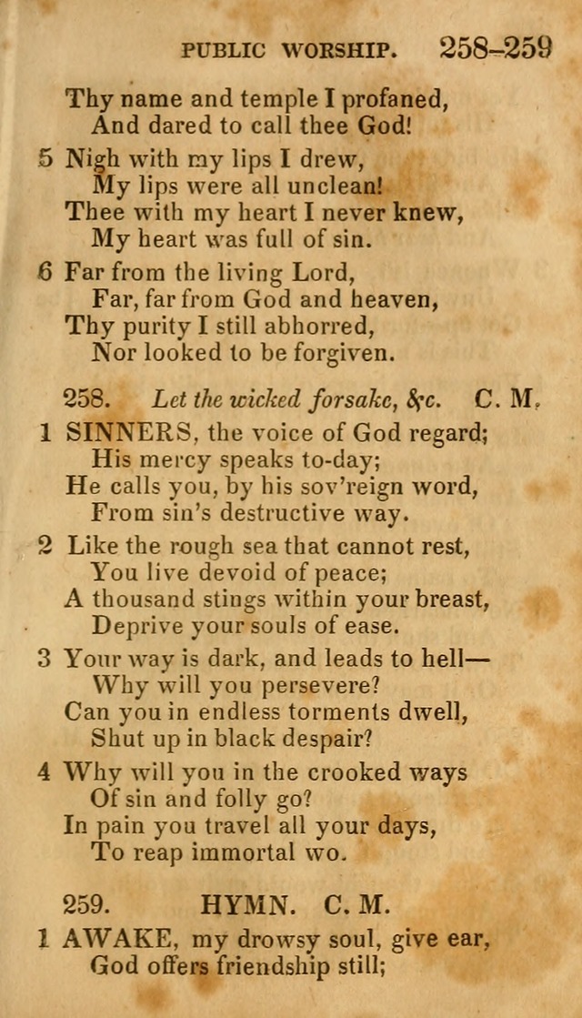 Social Hymns, and Spiritual Songs: adapted to private and public worship, selected from various authors page 177