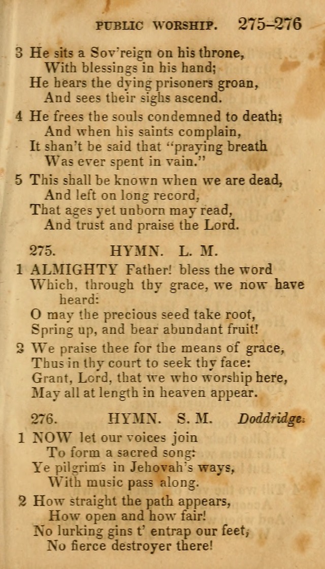 Social Hymns, and Spiritual Songs: adapted to private and public worship, selected from various authors page 189