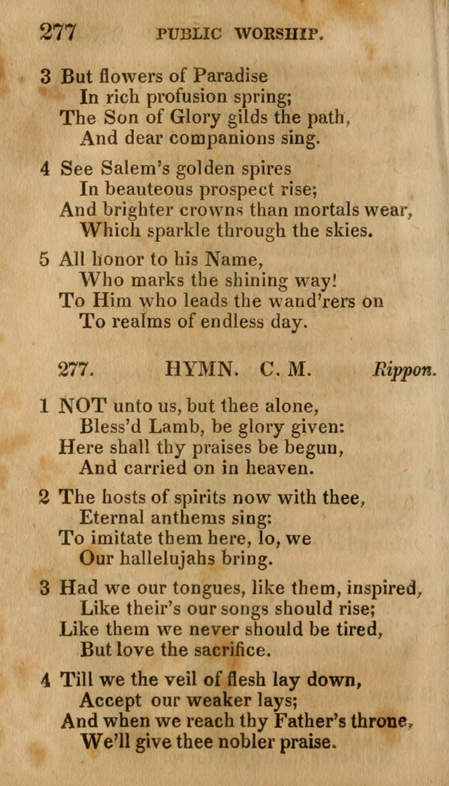 Social Hymns, and Spiritual Songs: adapted to private and public worship, selected from various authors page 190