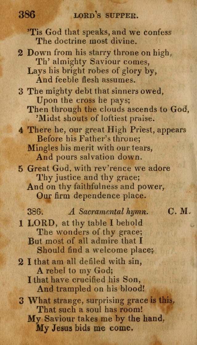 Social Hymns, and Spiritual Songs: adapted to private and public worship, selected from various authors page 260