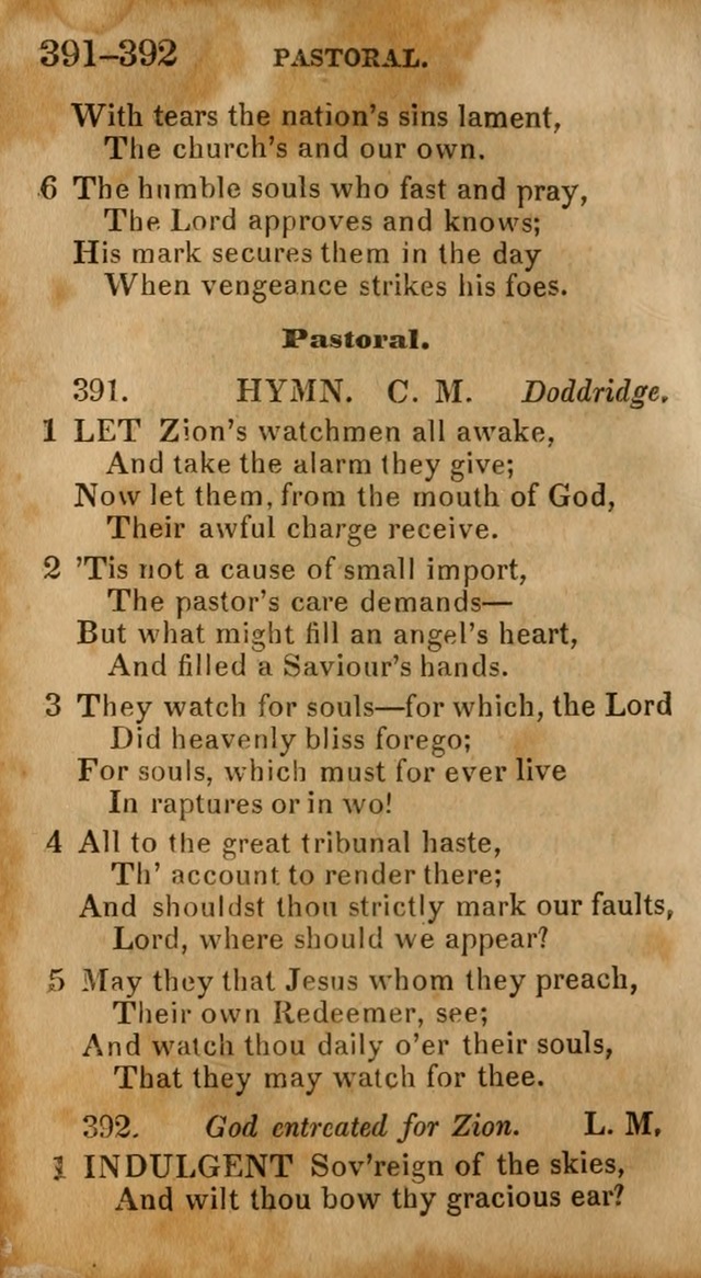 Social Hymns, and Spiritual Songs: adapted to private and public worship, selected from various authors page 264