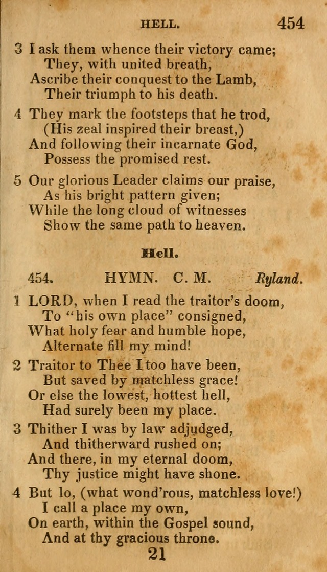 Social Hymns, and Spiritual Songs: adapted to private and public worship, selected from various authors page 307