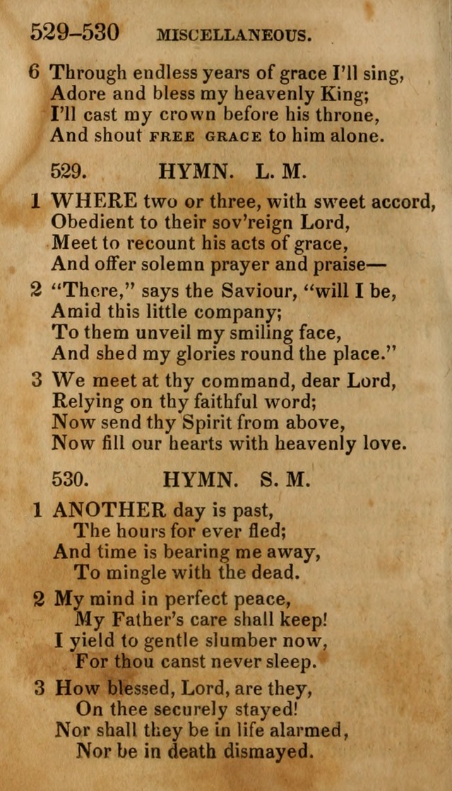 Social Hymns, and Spiritual Songs: adapted to private and public worship, selected from various authors page 354