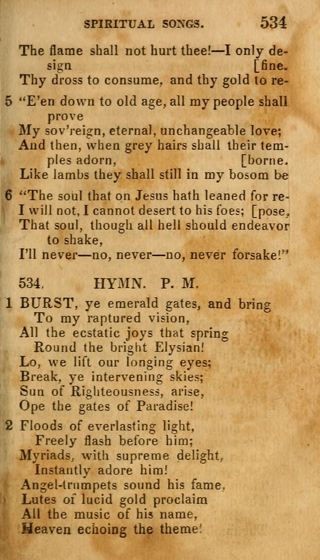 Social Hymns, and Spiritual Songs: adapted to private and public worship, selected from various authors page 357