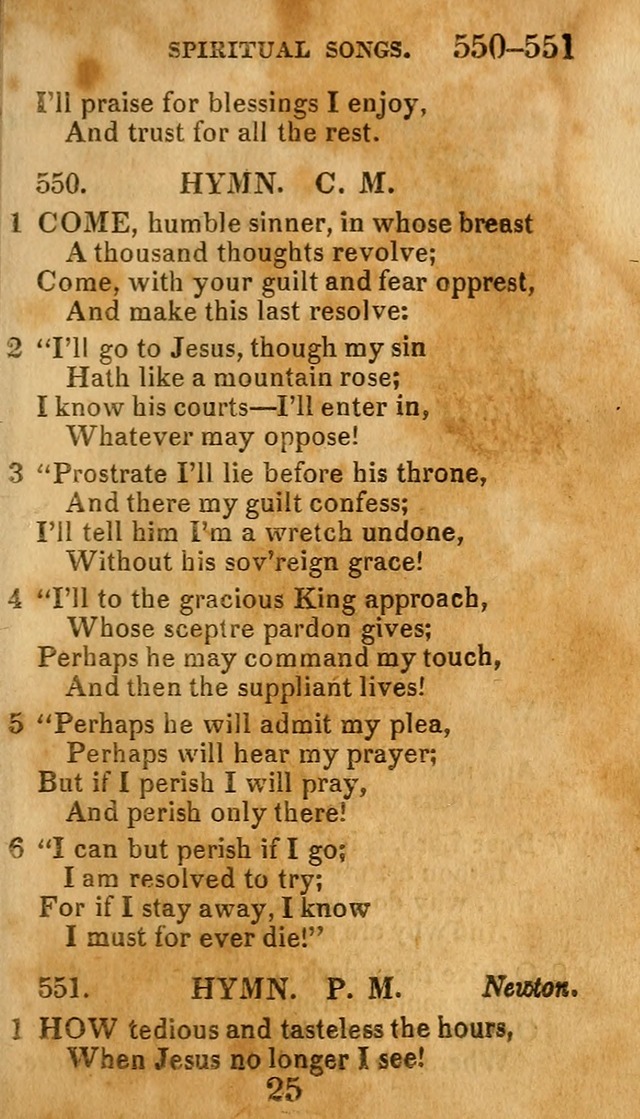 Social Hymns, and Spiritual Songs: adapted to private and public worship, selected from various authors page 371