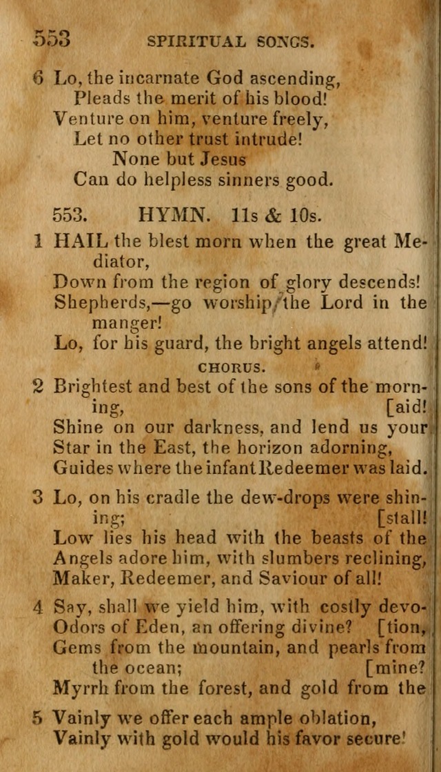 Social Hymns, and Spiritual Songs: adapted to private and public worship, selected from various authors page 374