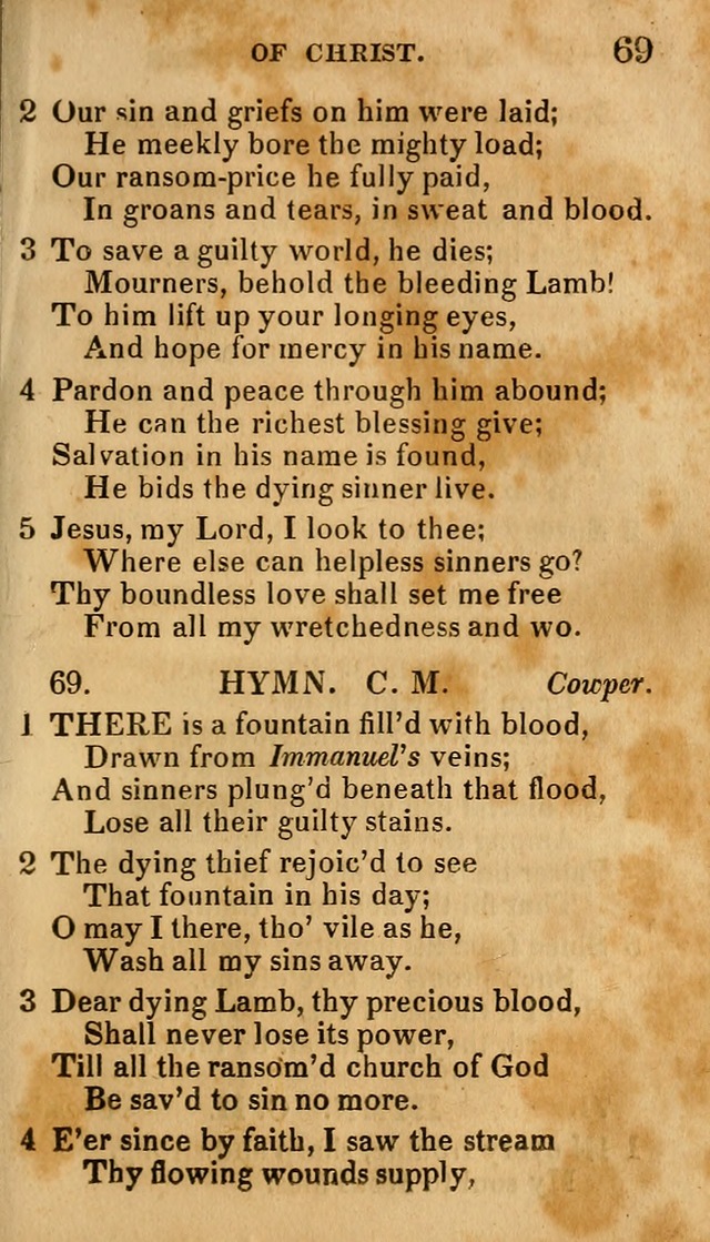 Social Hymns, and Spiritual Songs: adapted to private and public worship, selected from various authors page 53