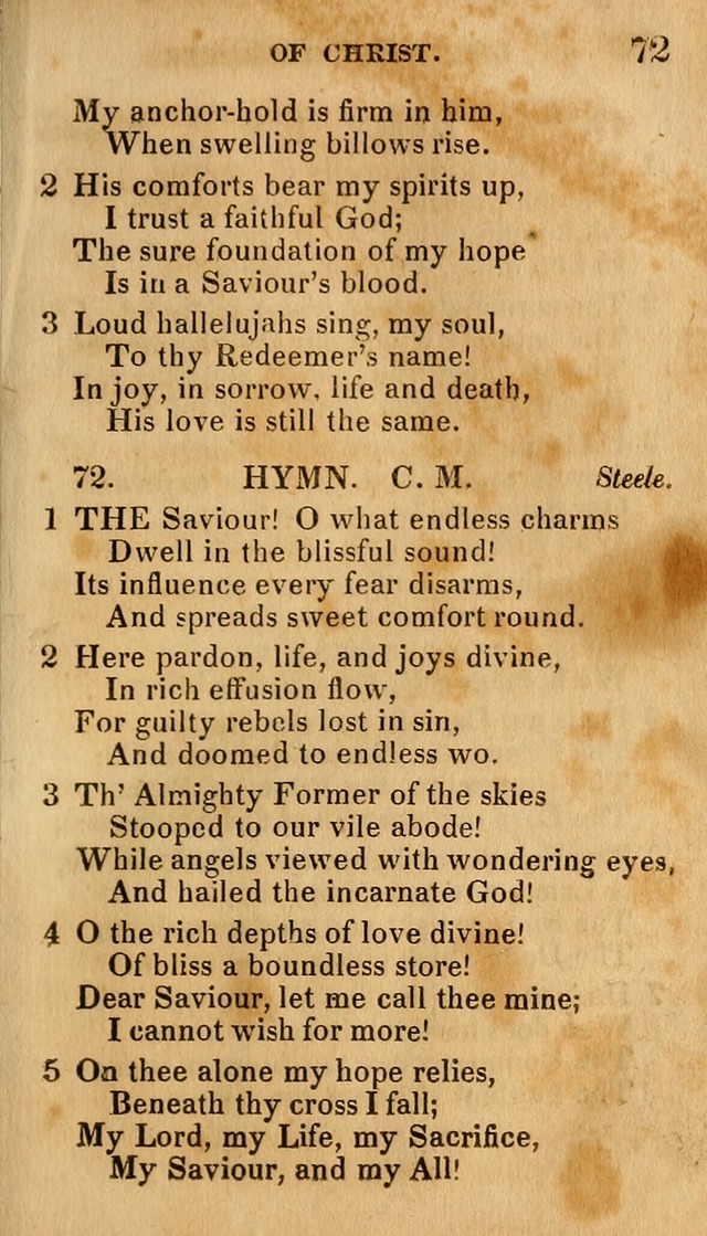 Social Hymns, and Spiritual Songs: adapted to private and public worship, selected from various authors page 55