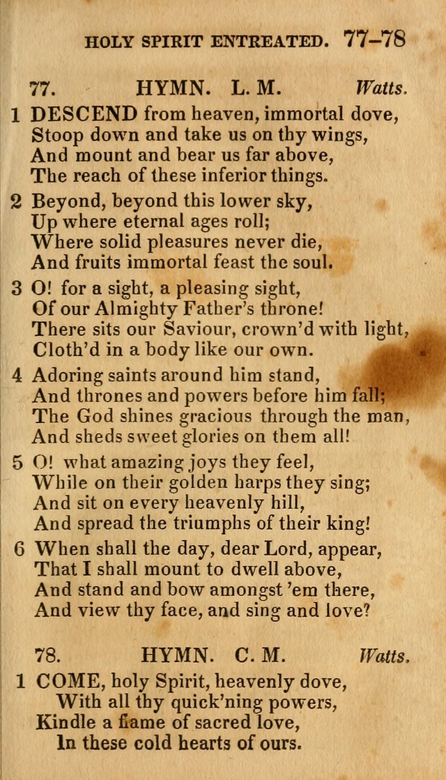 Social Hymns, and Spiritual Songs: adapted to private and public worship, selected from various authors page 59