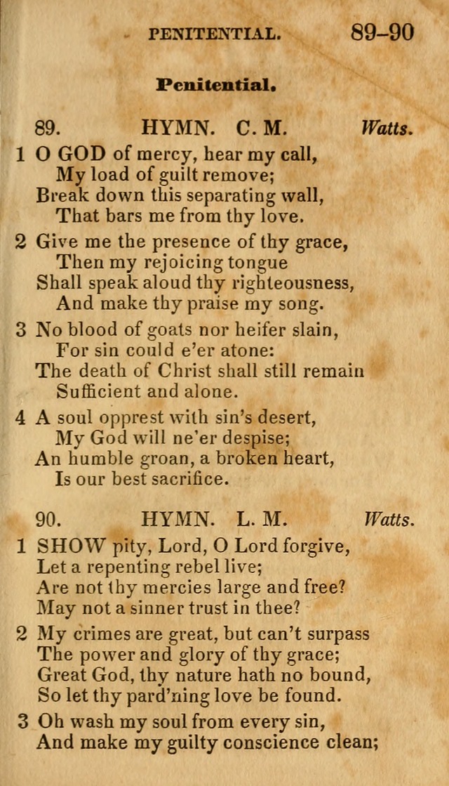 Social Hymns, and Spiritual Songs: adapted to private and public worship, selected from various authors page 67