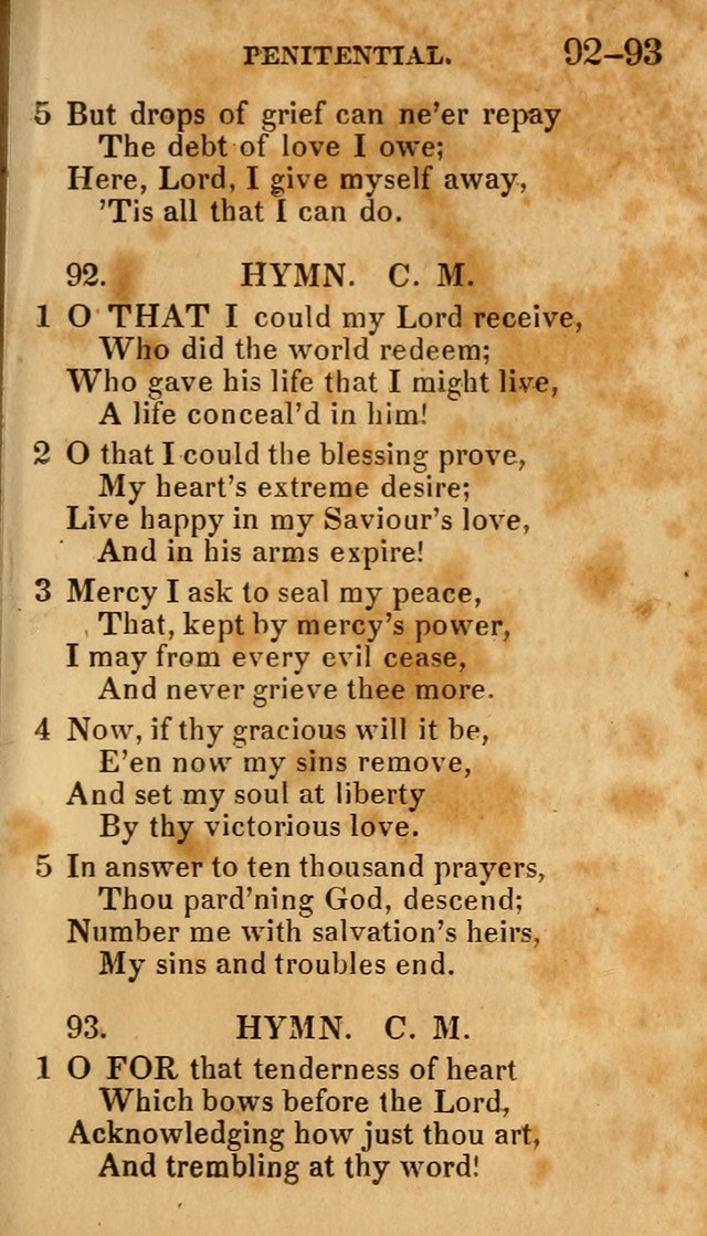 Social Hymns, and Spiritual Songs: adapted to private and public worship, selected from various authors page 69