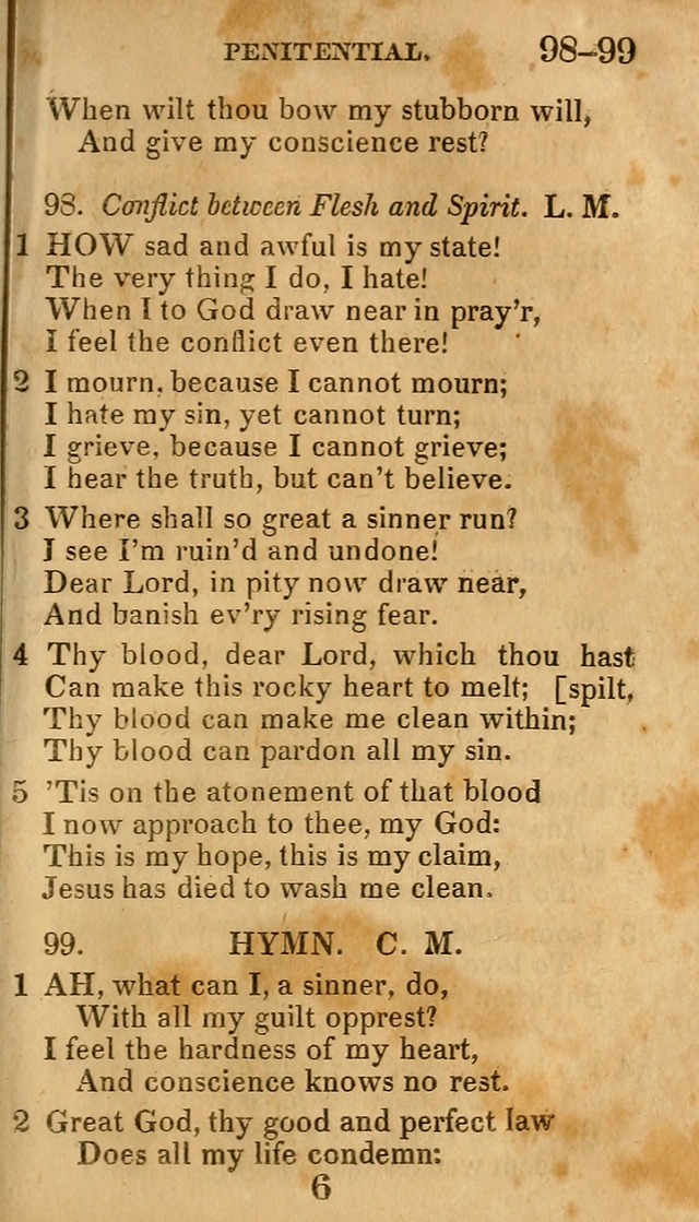 Social Hymns, and Spiritual Songs: adapted to private and public worship, selected from various authors page 73