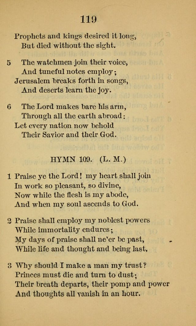 Sacred Hymns and Spiritual Songs, for the Church of Jesus Christ of Latter-Day Saints. (14th ed.) page 122