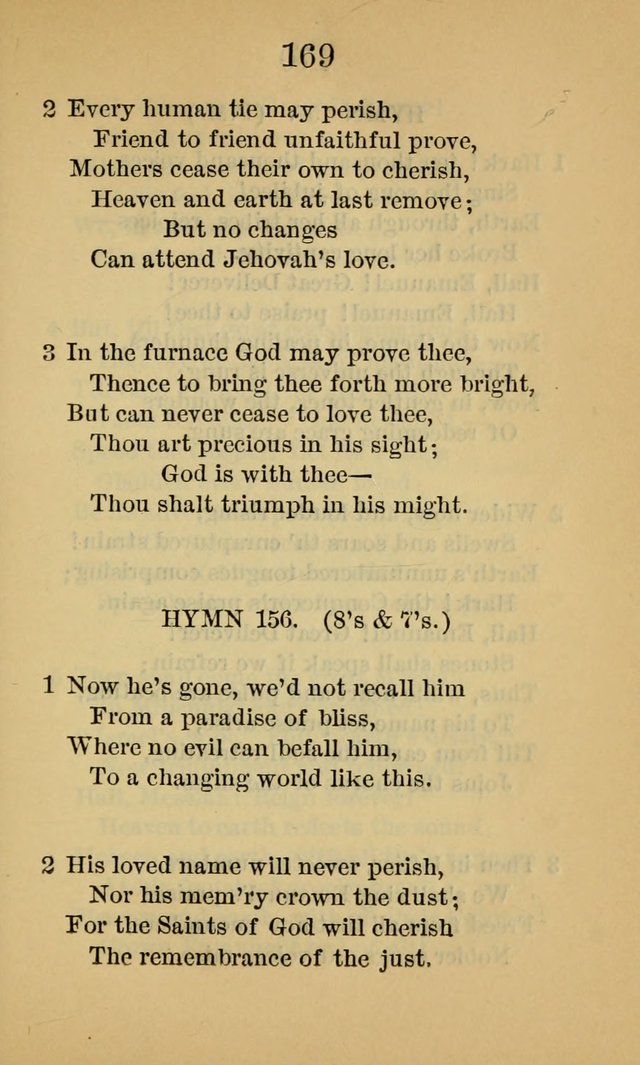 Sacred Hymns and Spiritual Songs, for the Church of Jesus Christ of Latter-Day Saints. (14th ed.) page 172