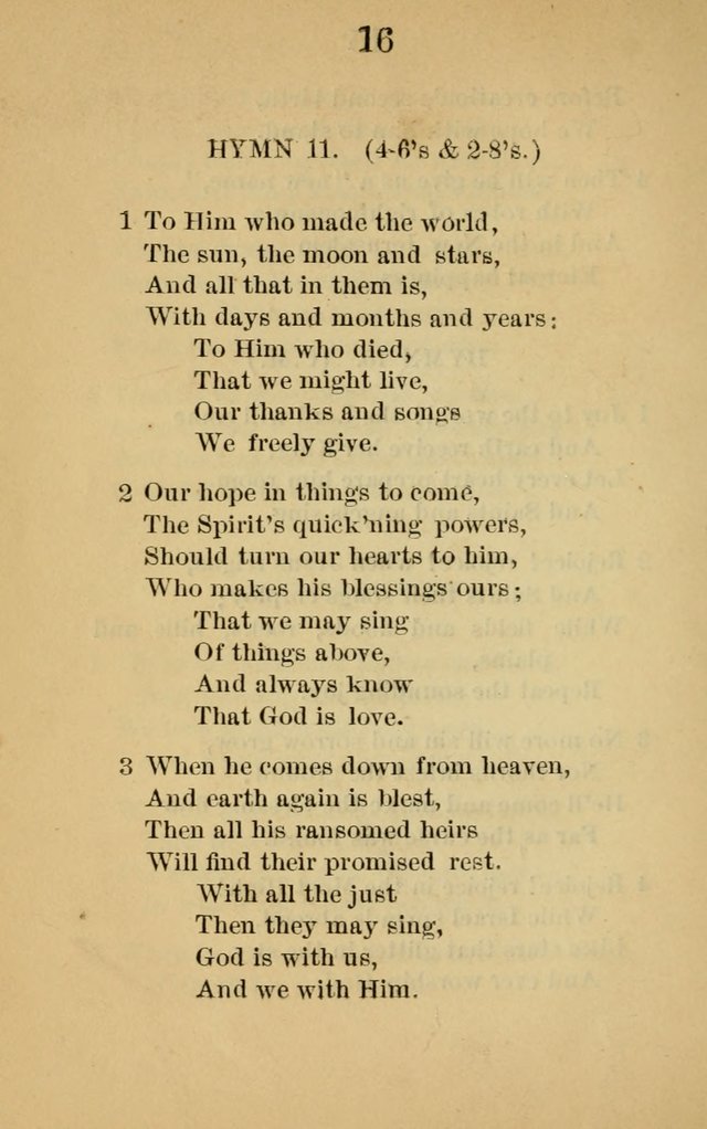 Sacred Hymns and Spiritual Songs, for the Church of Jesus Christ of Latter-Day Saints. (14th ed.) page 19