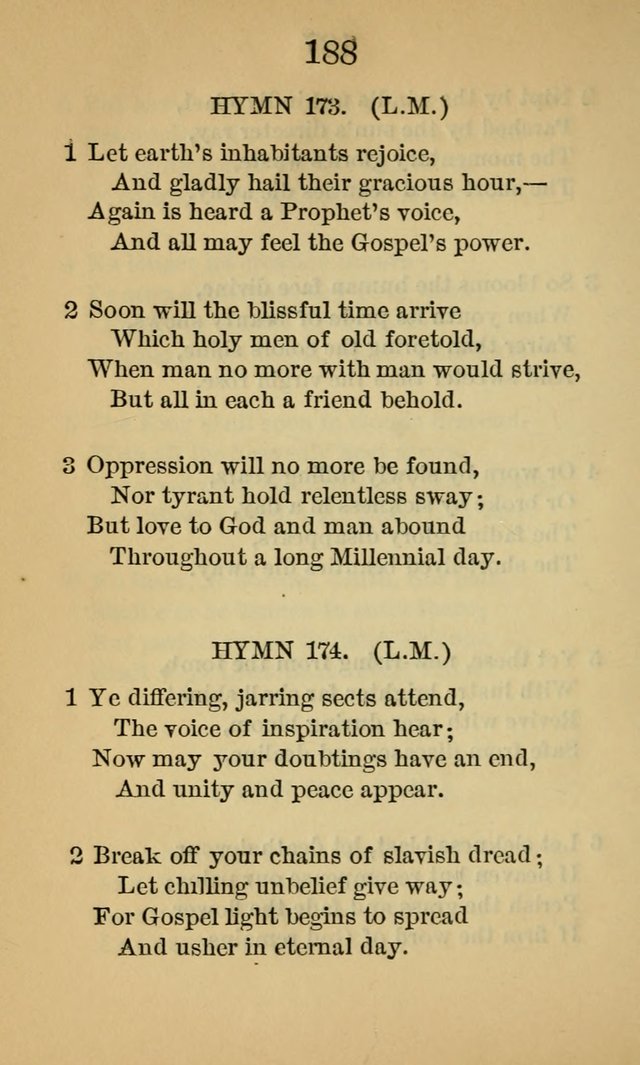 Sacred Hymns and Spiritual Songs, for the Church of Jesus Christ of Latter-Day Saints. (14th ed.) page 191