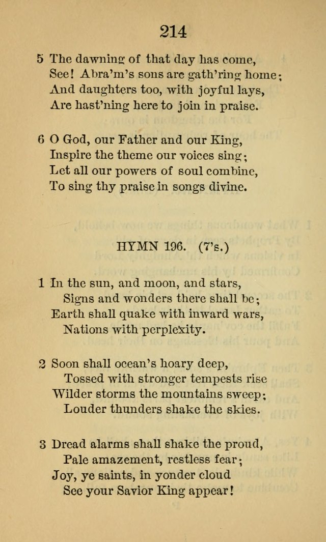 Sacred Hymns and Spiritual Songs, for the Church of Jesus Christ of Latter-Day Saints. (14th ed.) page 217