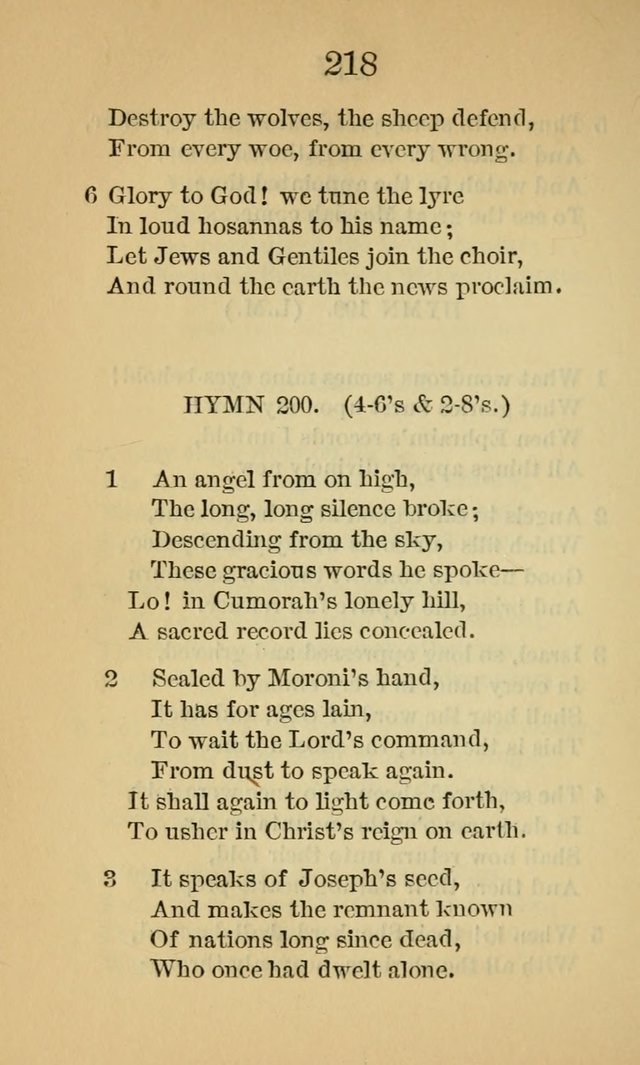 Sacred Hymns and Spiritual Songs, for the Church of Jesus Christ of Latter-Day Saints. (14th ed.) page 221