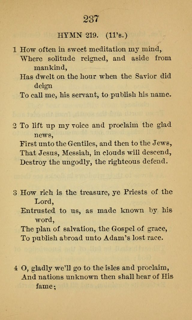 Sacred Hymns and Spiritual Songs, for the Church of Jesus Christ of Latter-Day Saints. (14th ed.) page 240