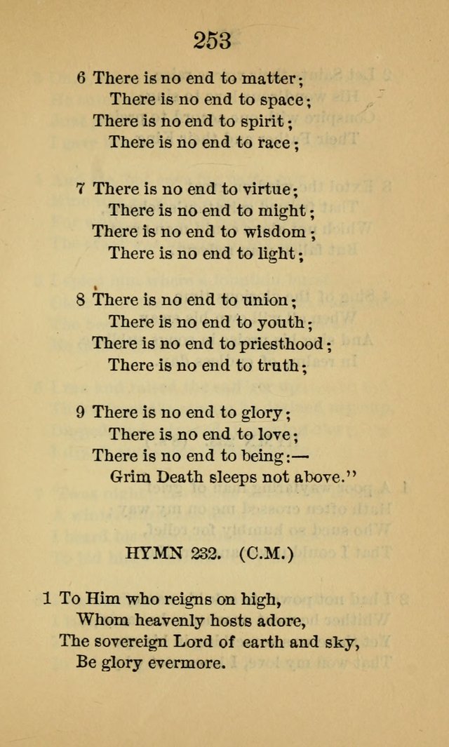 Sacred Hymns and Spiritual Songs, for the Church of Jesus Christ of Latter-Day Saints. (14th ed.) page 256