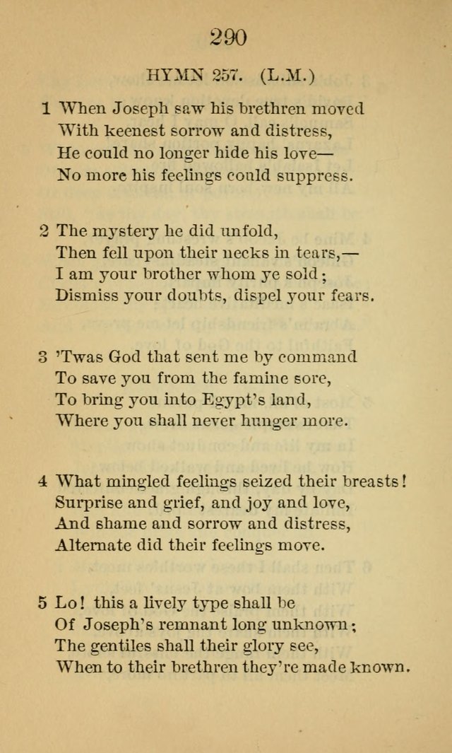 Sacred Hymns and Spiritual Songs, for the Church of Jesus Christ of Latter-Day Saints. (14th ed.) page 293