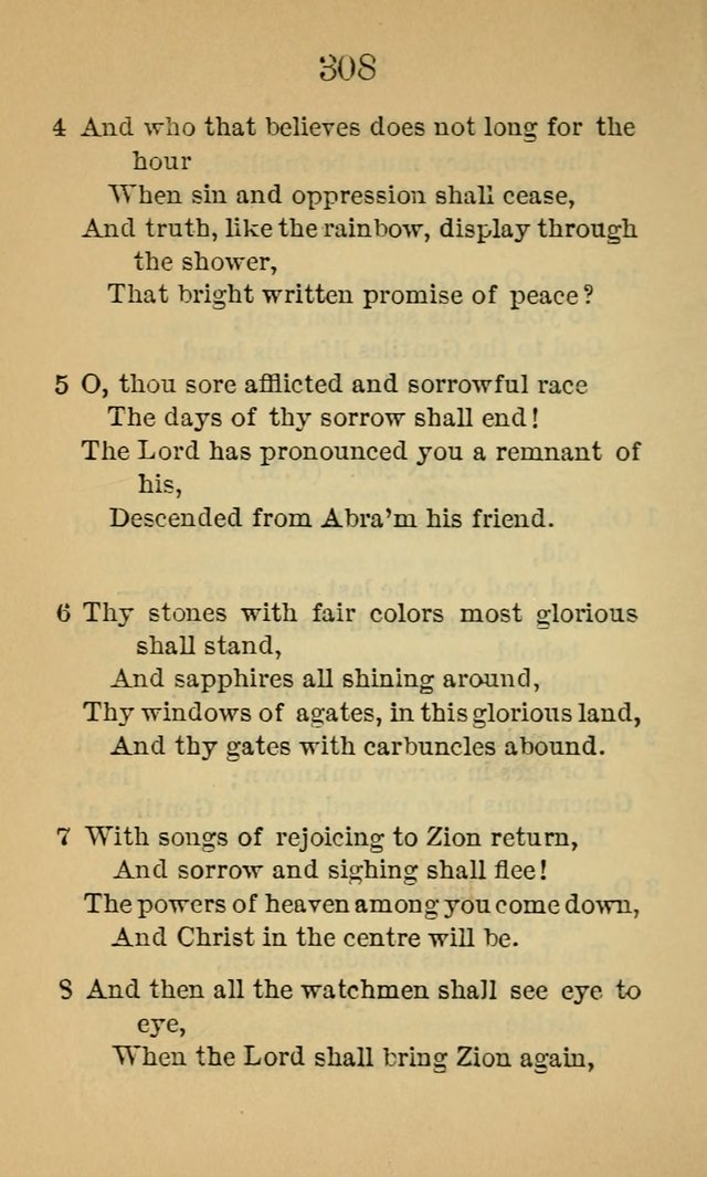 Sacred Hymns and Spiritual Songs, for the Church of Jesus Christ of Latter-Day Saints. (14th ed.) page 311