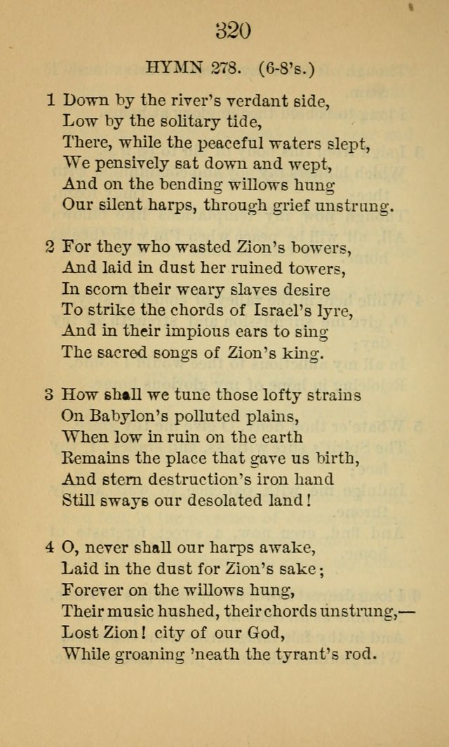 Sacred Hymns and Spiritual Songs, for the Church of Jesus Christ of Latter-Day Saints. (14th ed.) page 323