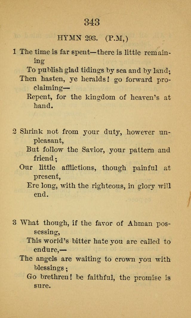 Sacred Hymns and Spiritual Songs, for the Church of Jesus Christ of Latter-Day Saints. (14th ed.) page 346